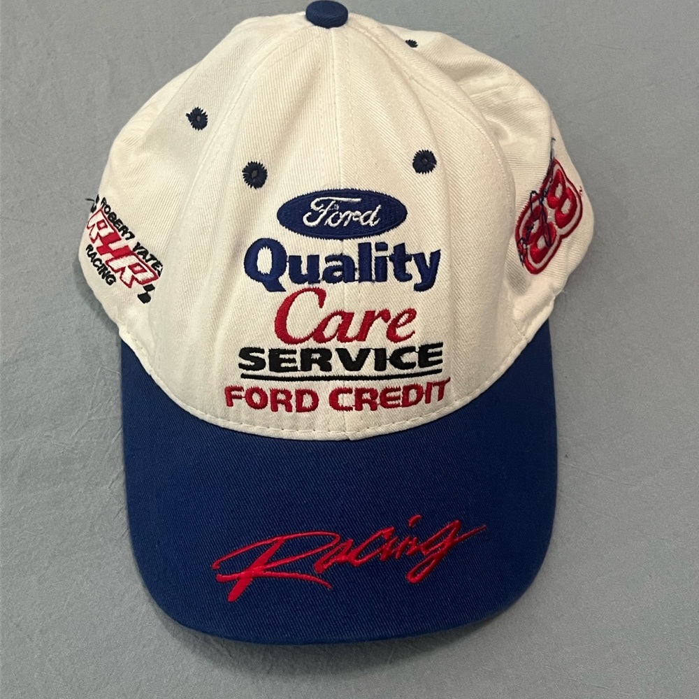 Ford Racing Blue and White Cap